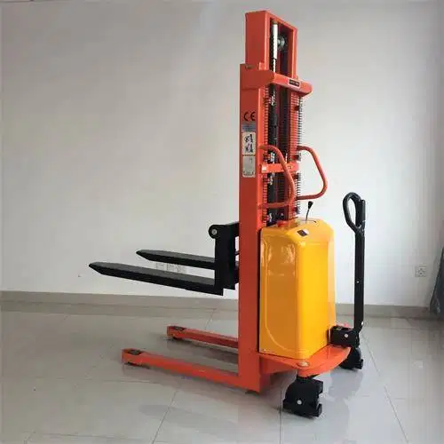 Forklift Stacker Semi Electric 1 dan 2 Ton