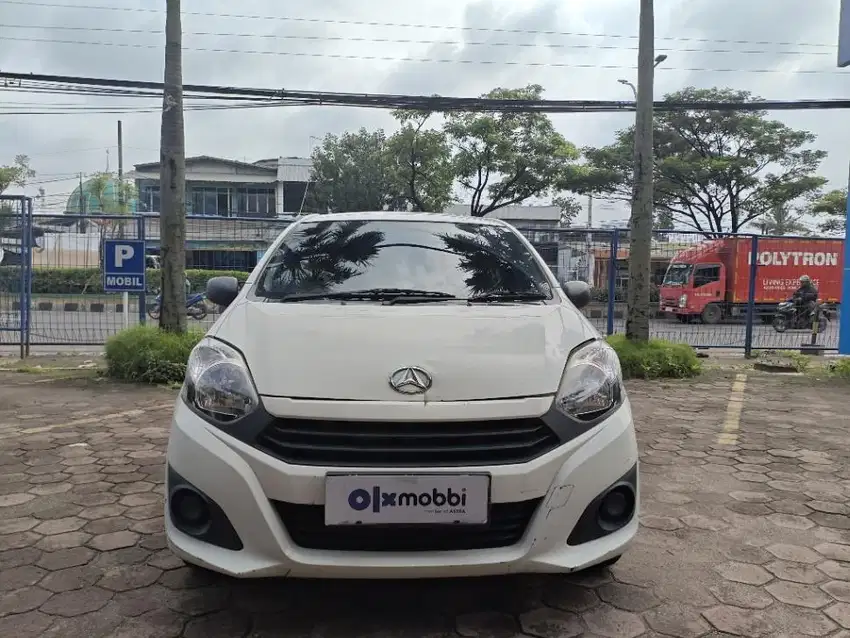 Low KM Daihatsu Ayla 1.0 D Bensin-MT 2019 Putih