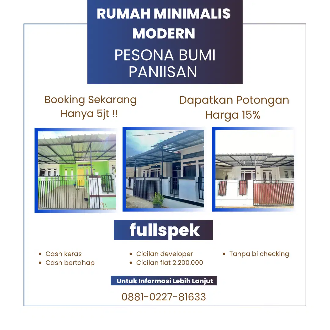 rumah baru murah cicilan ringan