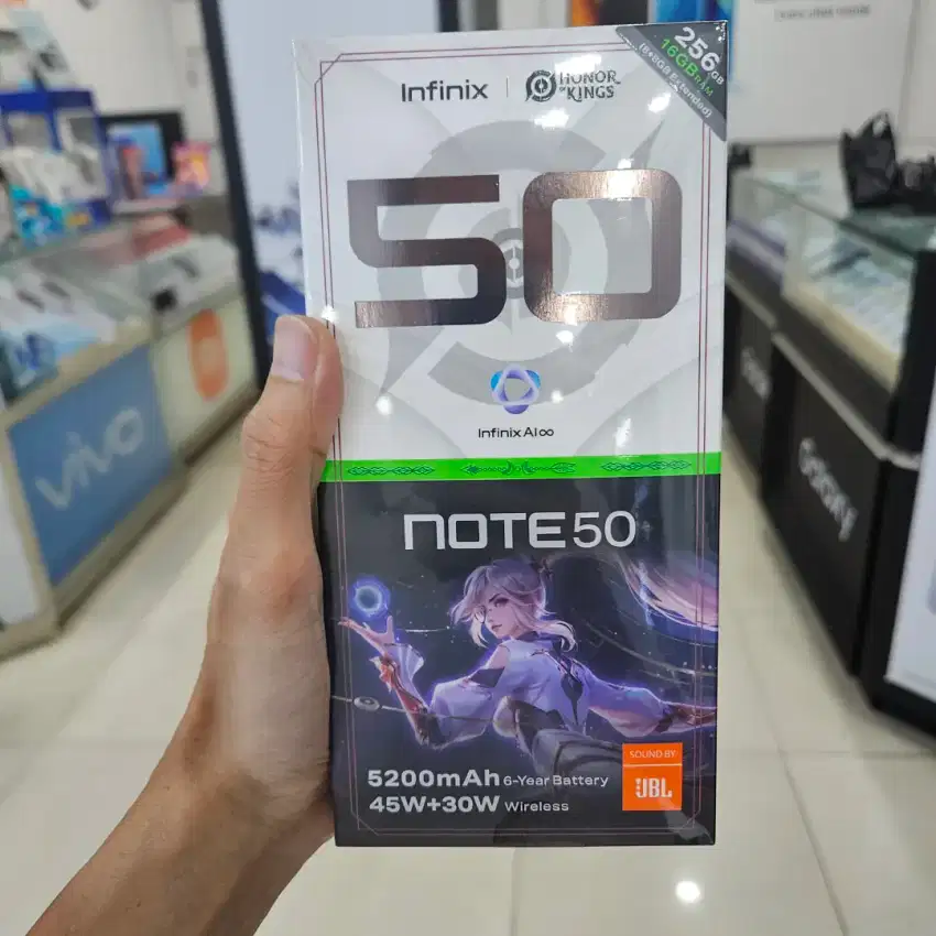 Infinix Note 50 8/256 Garansi resmi