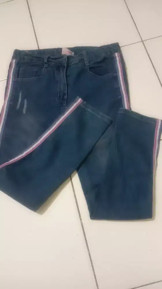 Celana jeans karet Rodeo UK 12 th