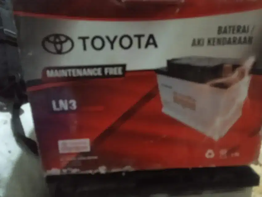 Aki kering Toyota asli