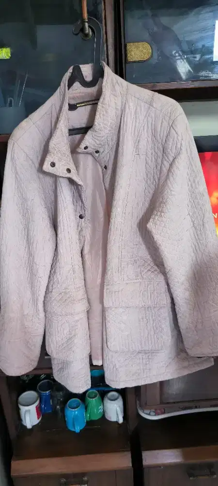 Jaket cewek ukuran besar masih bagus