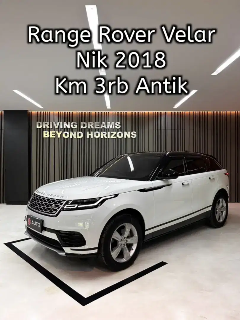 Range Rover Velar 2.0 P250 AT 2019 Putih Km3rb Nik 2018