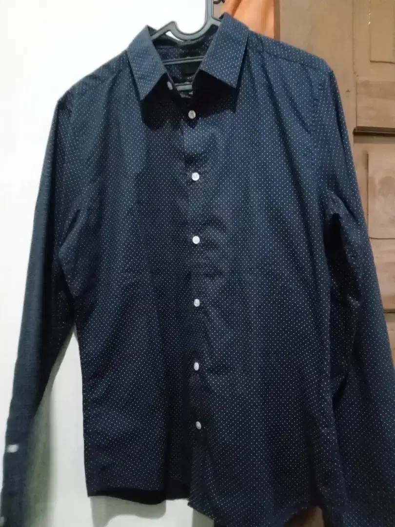 Baju Kemeja H&M Volcadot Exmod