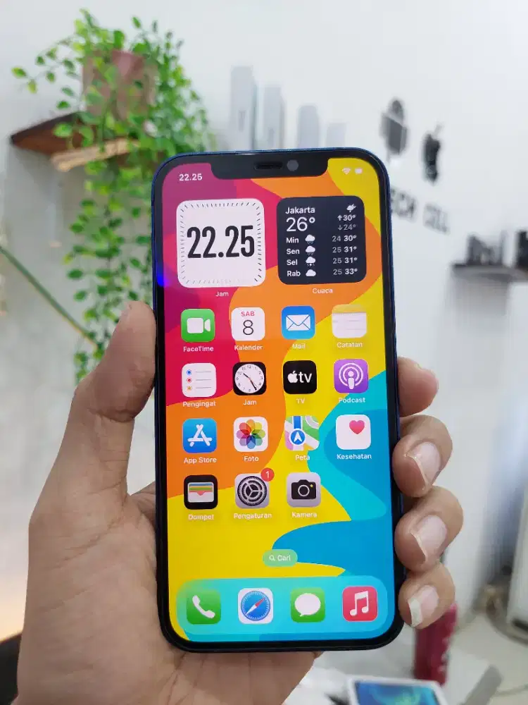 iPhone  12  64 Gb (Permanen kartu xl dan axis)