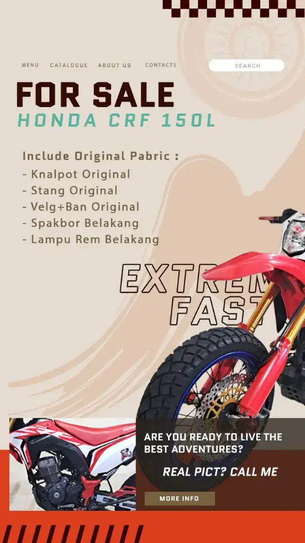HONDA CRF 150 L 2018