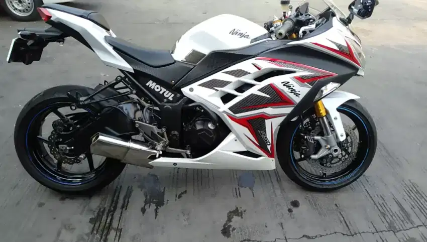 Ninja 250 Fi Full Modifikasi Full Set Part Moge