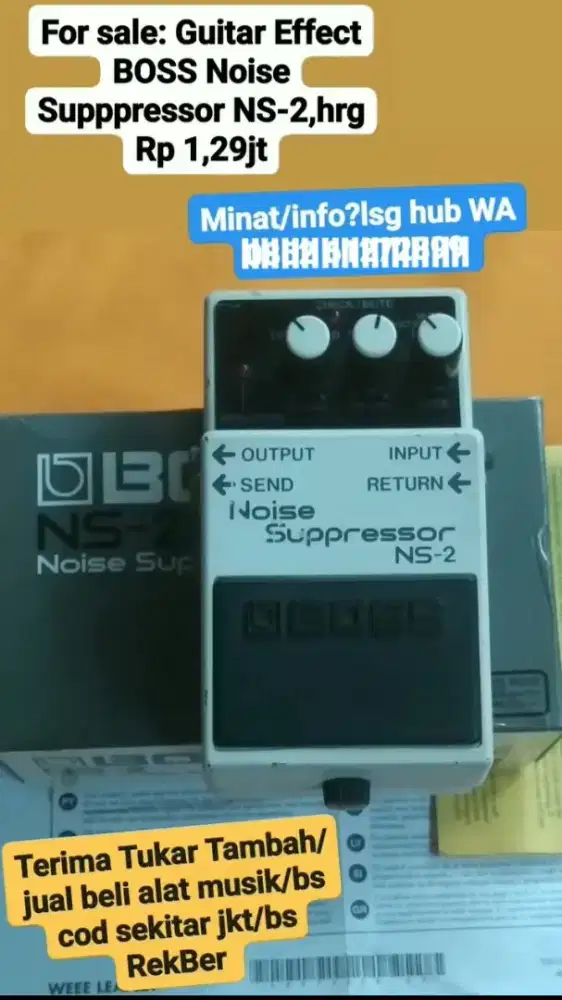 Guitar effect Boss NS--2