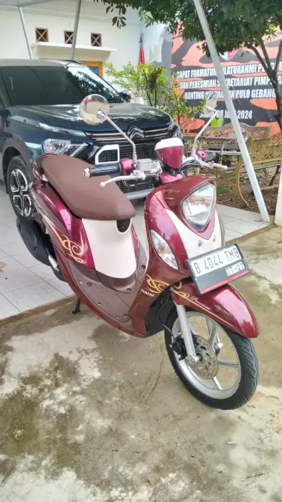 Bissmillah dijual motor Yamaha Fino premium 2017