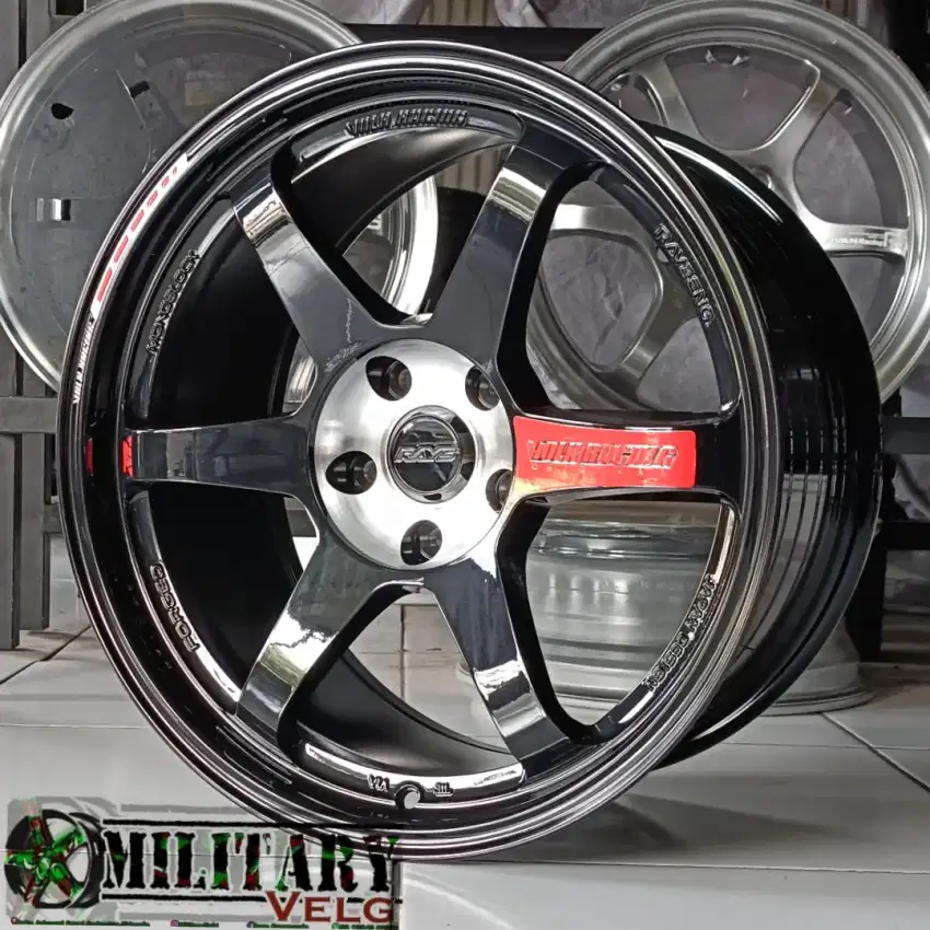 Rays TE37 SL Flowforming R18 Blackglossy