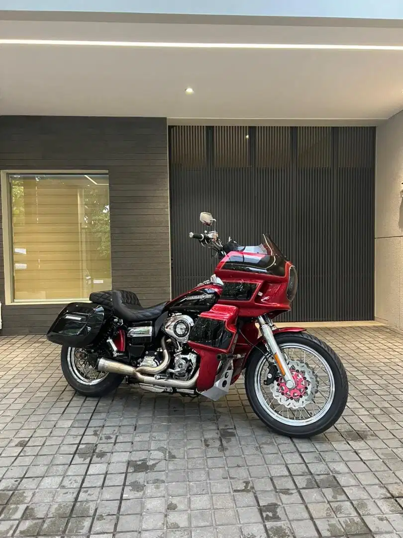 Harley davidson Dyna Superglide full modif full paper FP