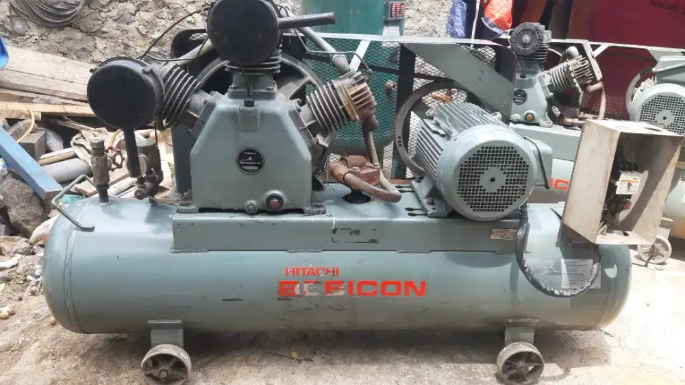 Air compresor hitachi 20 hp full orginal
