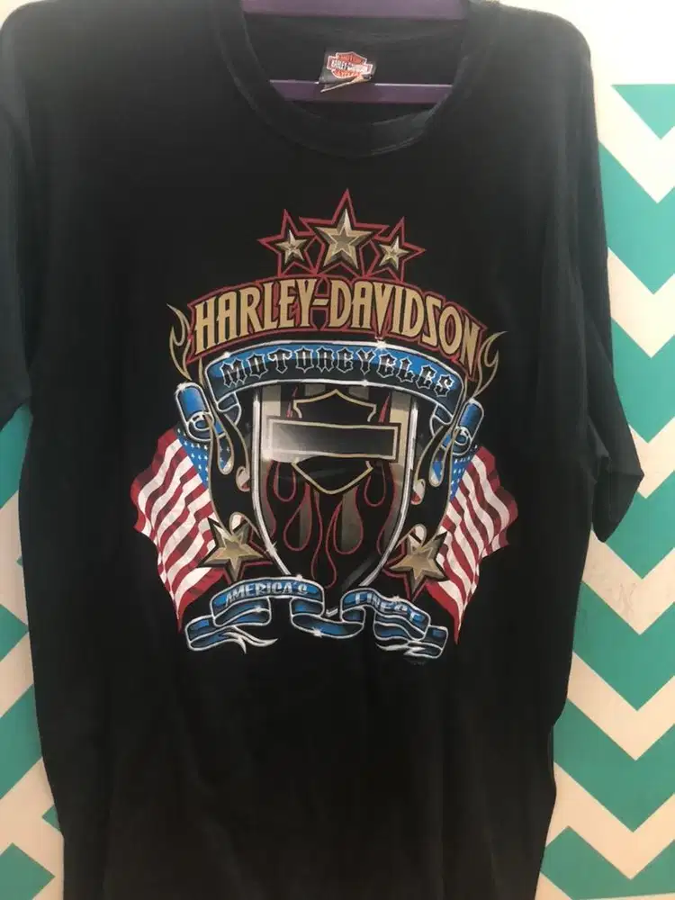 Kaos Mabua Harley Davidson original size L