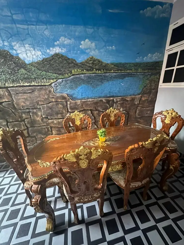 Dijual kursi makan jepara 6km