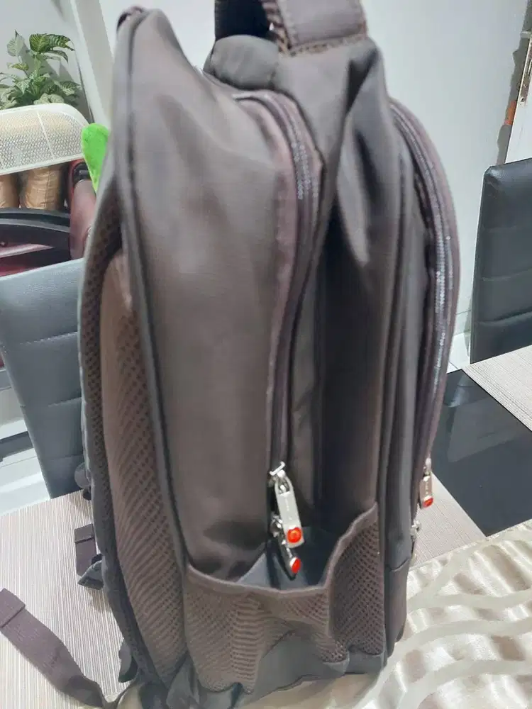 Backpack Polo Classic Warna Coffee