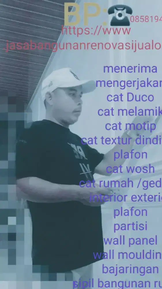 Tukang renovasi rumah&tukang cat