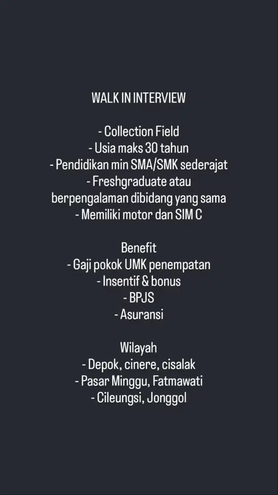 Dicari Field Collection