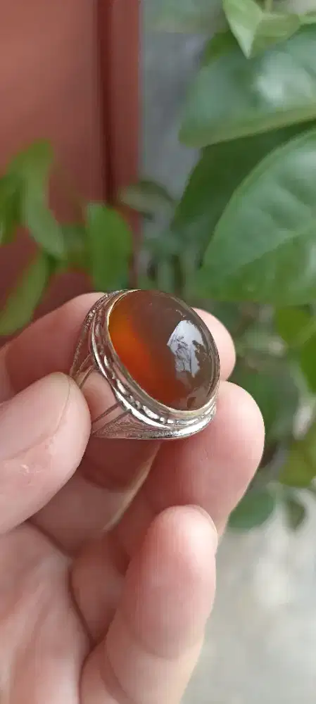 Cincin batu anggur waykanan size kantoran