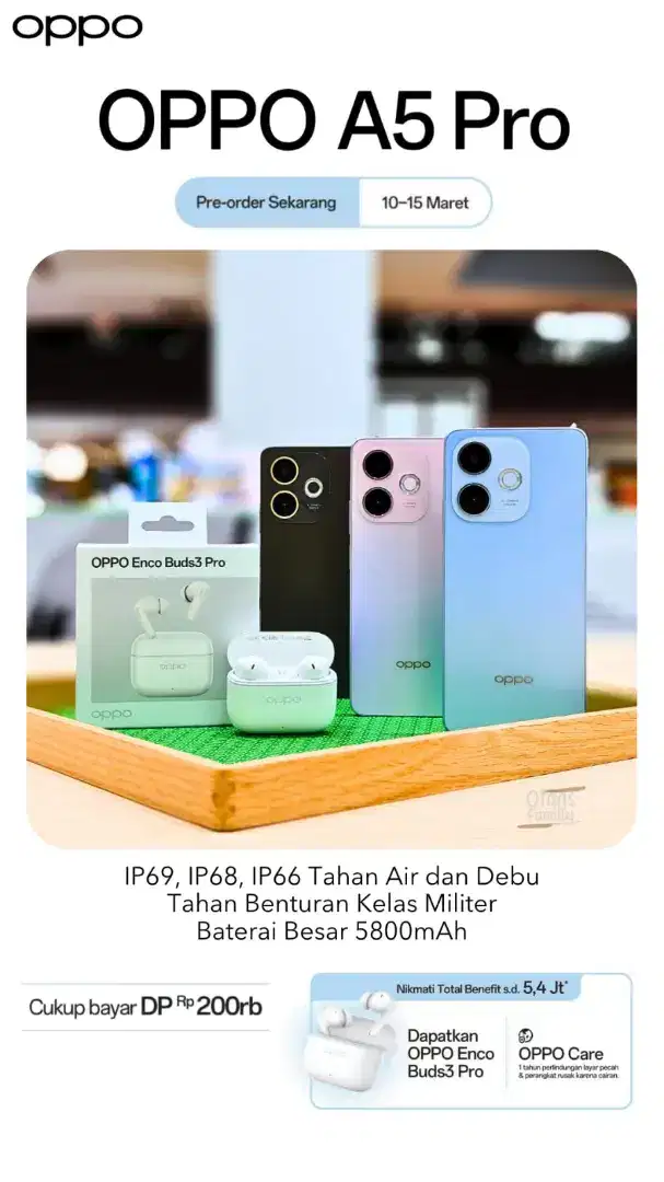 PRE-ORDER OPPO A5 PRO 8/128