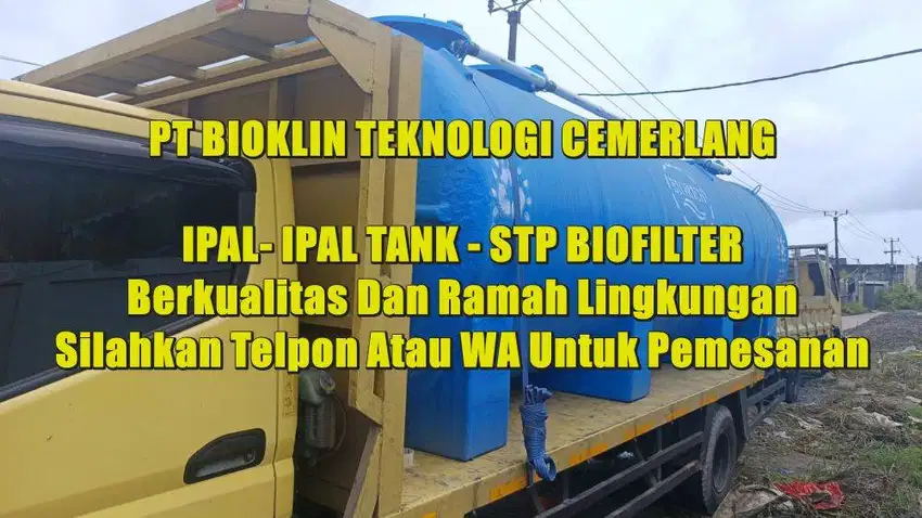 IPAL - TANGKI IPAL - IPAL TANK - IPAL FIBER - IPAL KLINIK- STP BIO