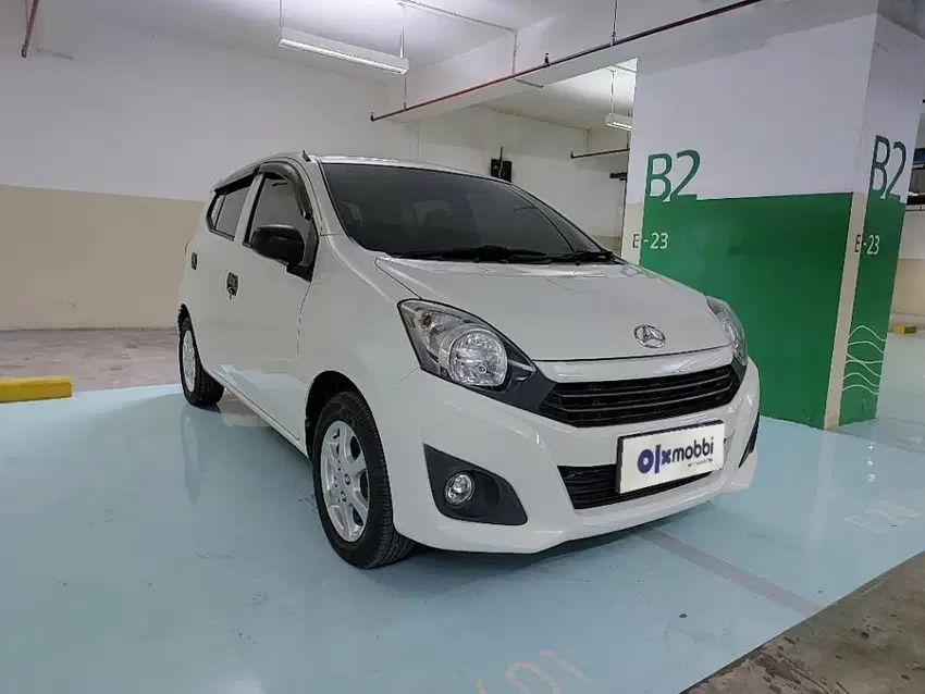 Low KM TDP 5,JT Daihatsu Ayla 1.0 D Bensin-MT Putih 2019
