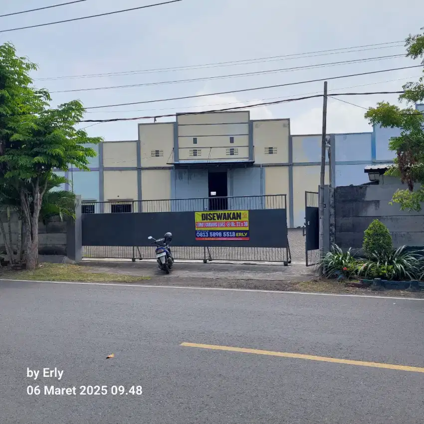 2 Unit Gudang disewakan di jl Anggrek Kota Probolinggo