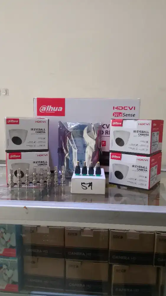 PROMO! PAKET CCTV 4 KAMERA BISA ONLINE HP, SEMARANG JATENG