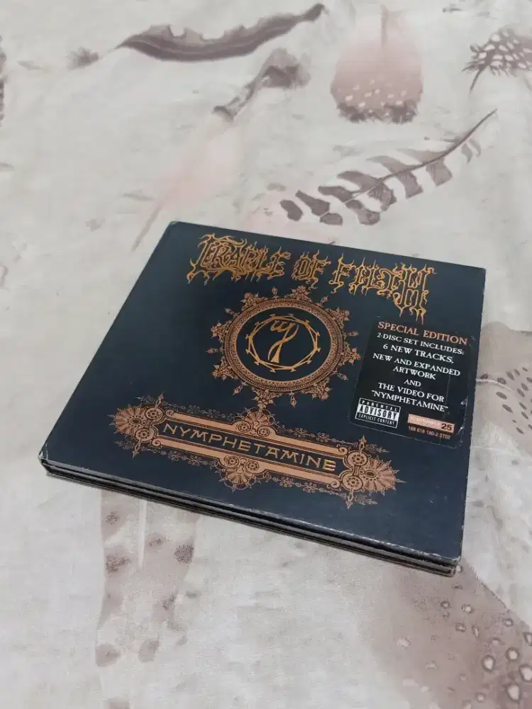 CD ALBUM CRADLE OF FILTH - NYMPHETAMINE