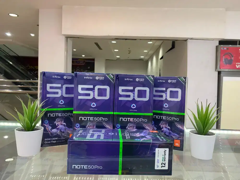 Infinix note 50 pro 8/256 new resmi