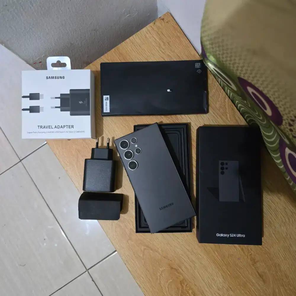 Samsung Galaxy S24 Ultra 12/512Garansi Resmi Mulus