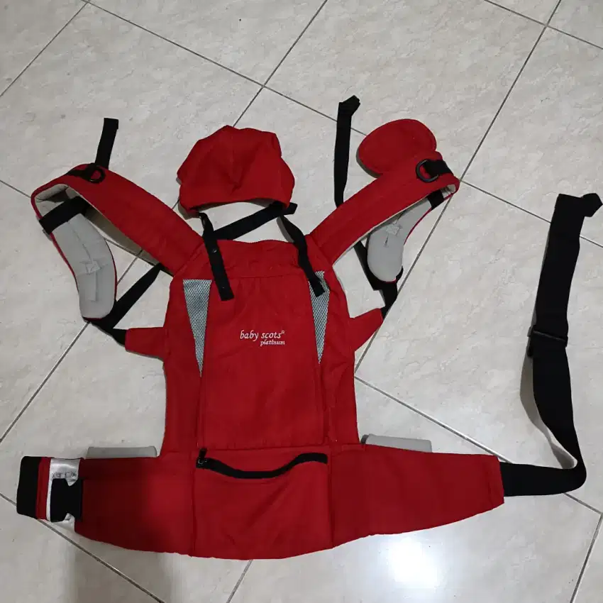 gendongan bayi baby Scots platinum bekas