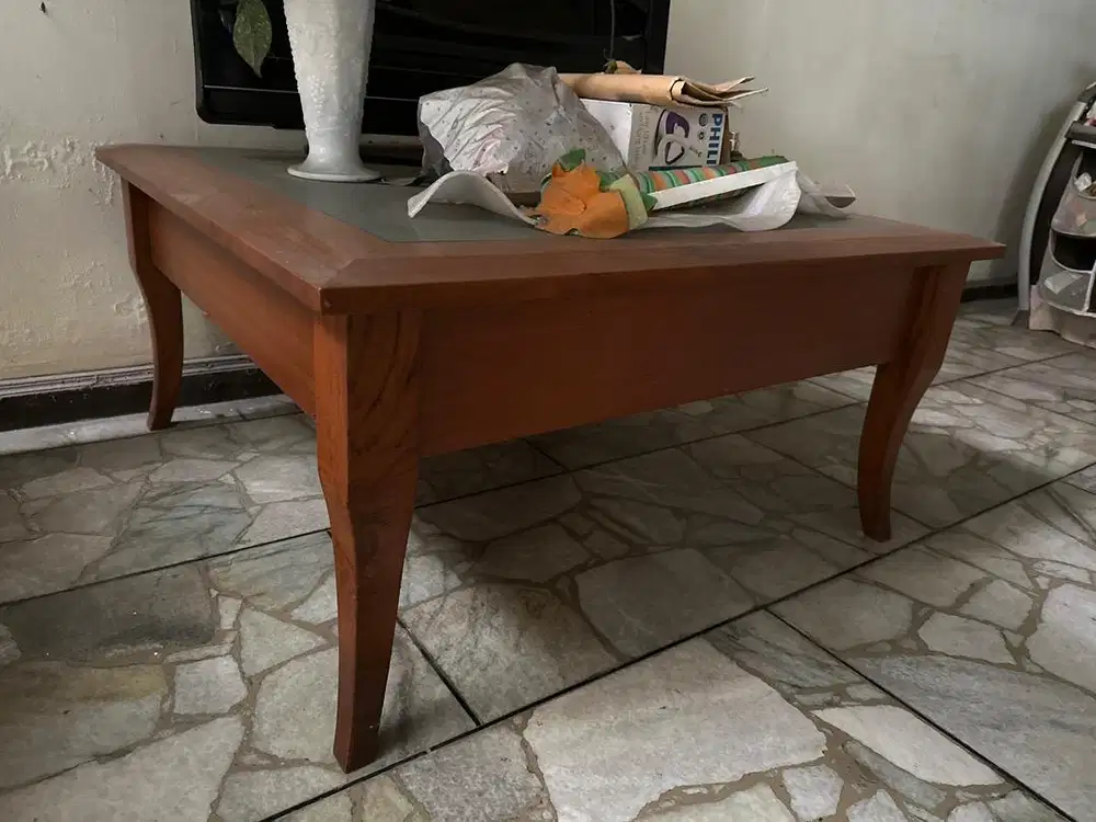 DIJUAL MEJA KAYU JATI