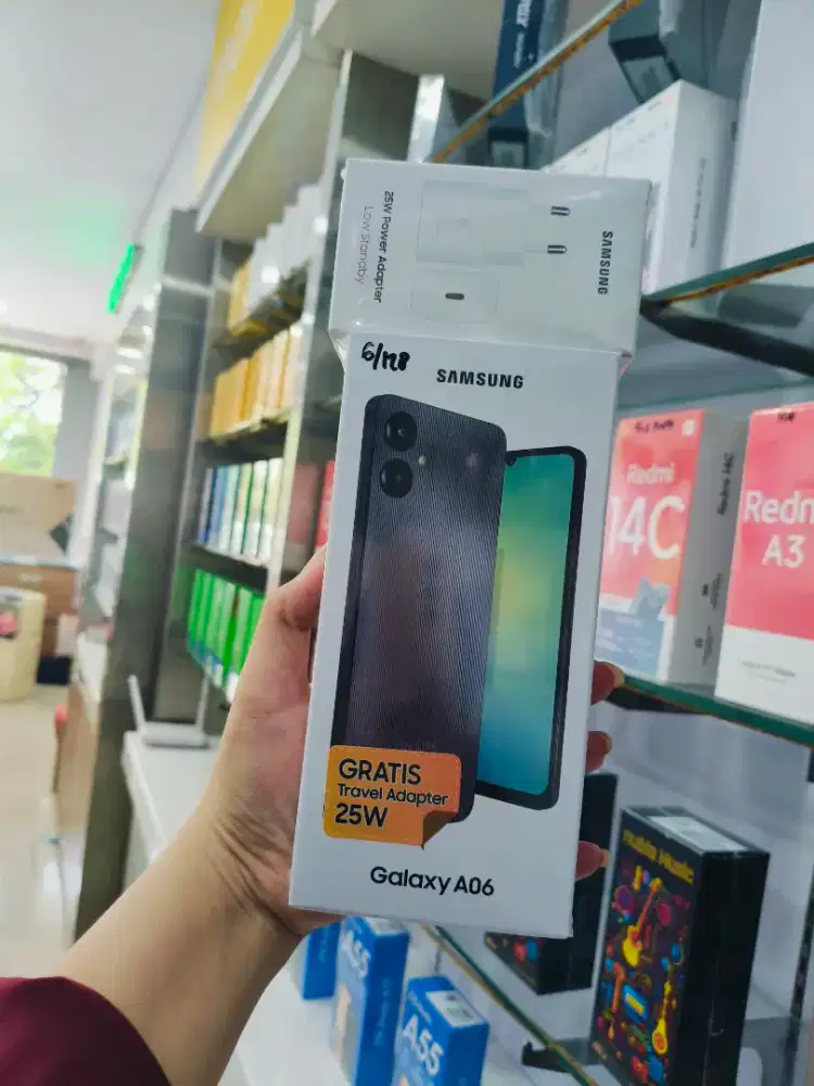 Samsung A06 ram 6/128 gb BARU & Segel Garansi Resmi Samsung