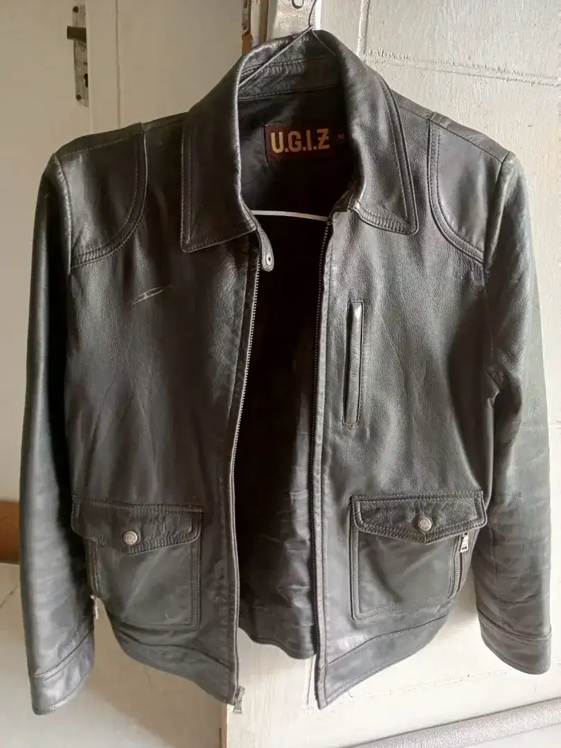 jaket kulit sz M pria/wanita