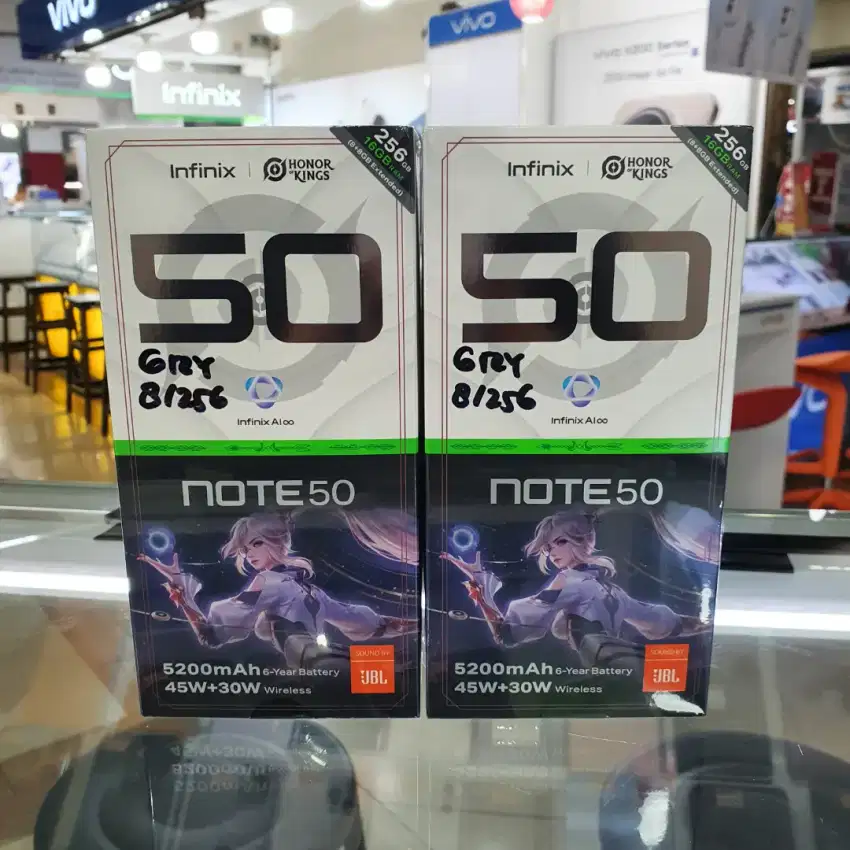 Infinix Note 50 8/256GB New Promo Garansi Resmi