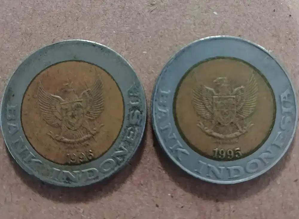 jual koin 1000 kelapa sawit 1995 & 1996