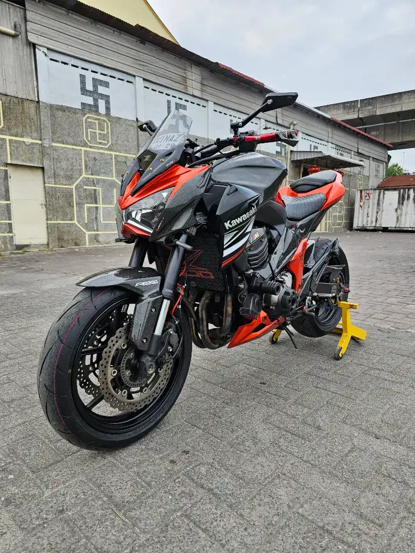 Kawasaki Z800 ABS Orange 2013 pmk 2014