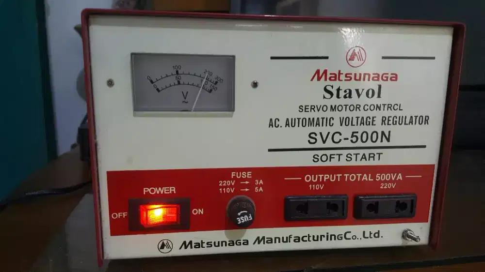 Stabilizer stavol matsunaga 500 watt