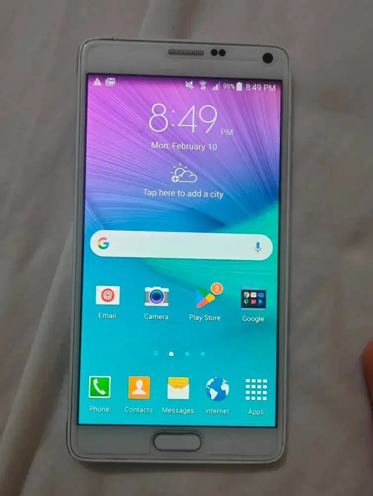 Samsung galaxy note 4 fullset lengkap