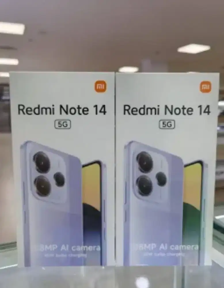 Xiaomi redmi note 14 5G ram 12gb 512gb dan8/256 resmi