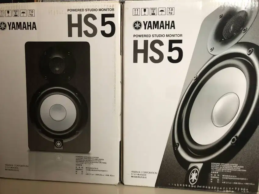 DIJUAL CEPAT SPEAKER YAMAHA HS5 KONDISI 100% LIKE NEW!