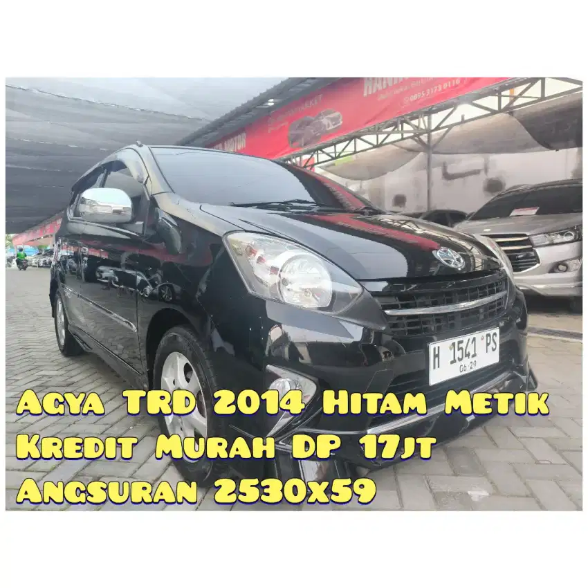 Agya TRD S 2014 Metik Km80Rban