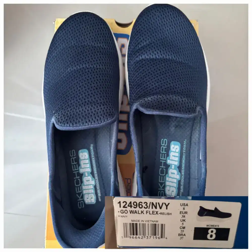 Preloved Sepatu Sketcher Size 38 Insole 25 cm