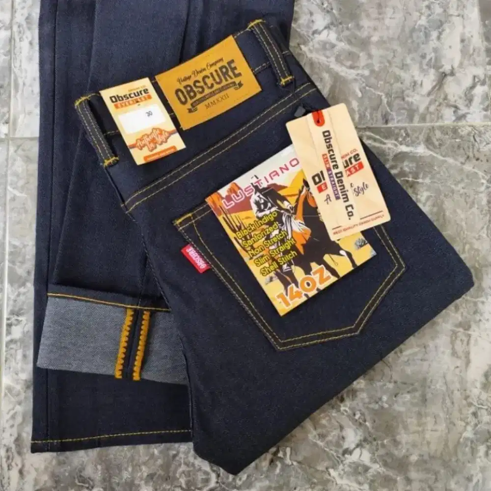 Denim Selvedge OBSCURE CO - LUSTIANO 14 Oz