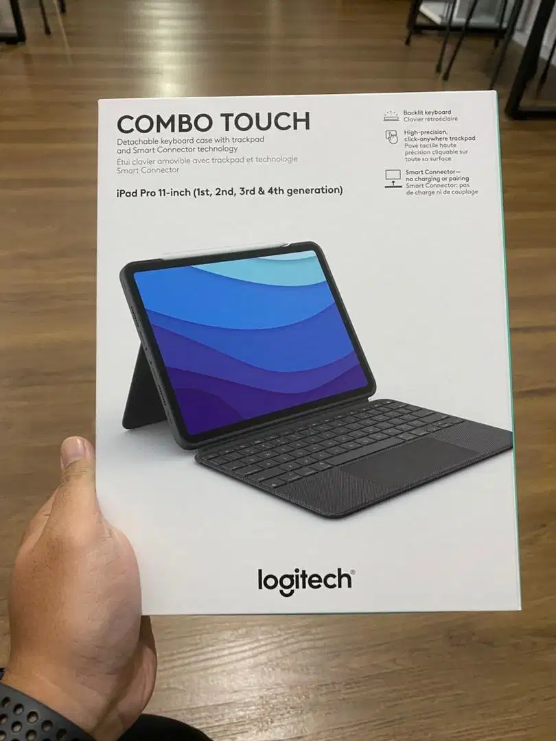 Logitech Combo Touch Keyboard Case for iPad Pro 11 inch Garansi Resmi