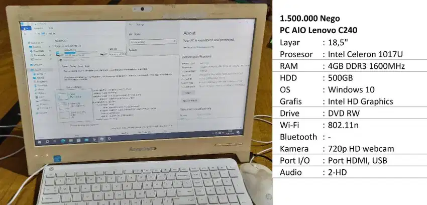 Laptop - Komputer All In One Lenovo C240 1JT