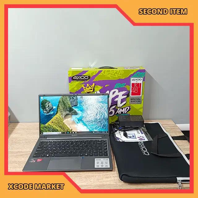 Laptop kerja Axioo Mybook Hype 5 X5-2 AMD Ryzen 5 7430U RAM 16GB 256GB