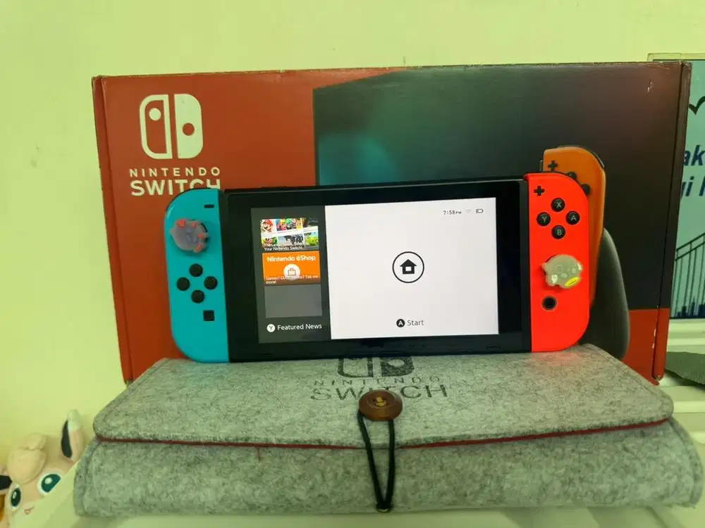 Nintendo switch full set free softcase