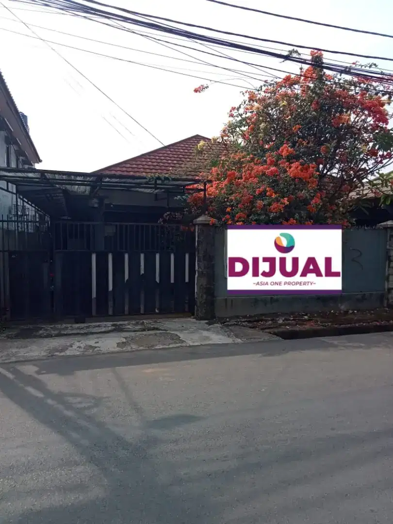 Rumah Luas, butuh renovasi di Cililitan Kramat Jati,Jakarta Timur